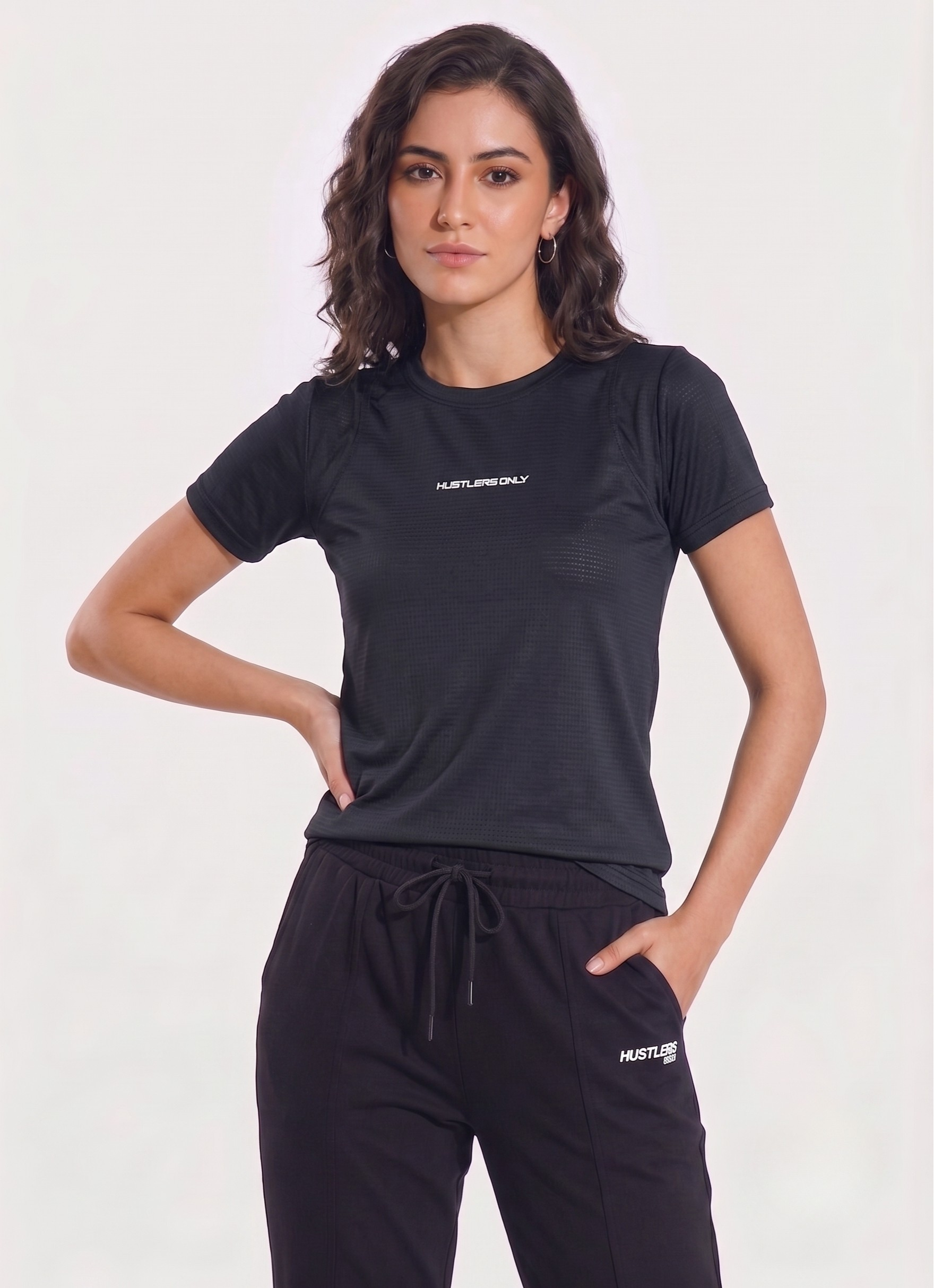 Sash Essential T-Shirt - Black