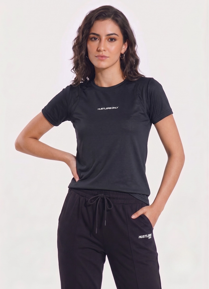 Sash Essential T-Shirt - Black