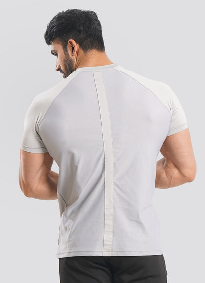 Utility Mesh Back Gray T-shirt For Men | HustlersOnlyPK