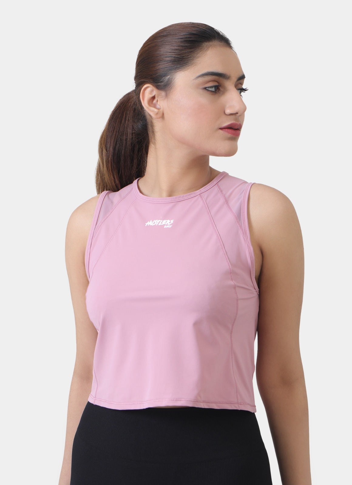 Pink Velocity Tank T-Shirt for Gym | HustlersOnlyPK