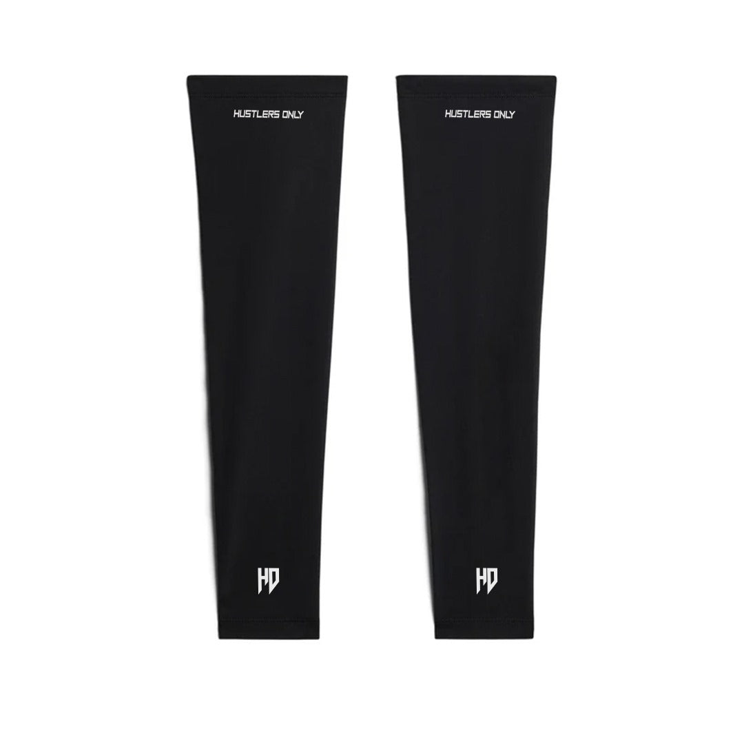 Sports Compression Arm Sleeves - Black