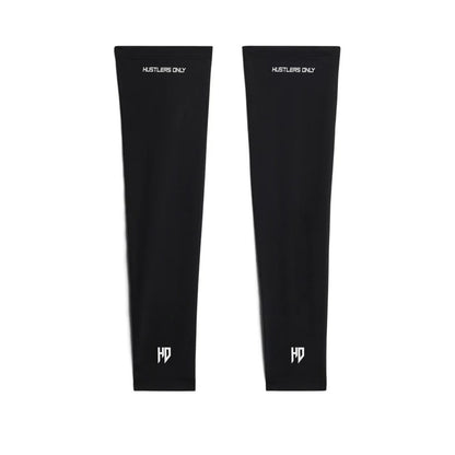 Sports Compression Arm Sleeves - Black