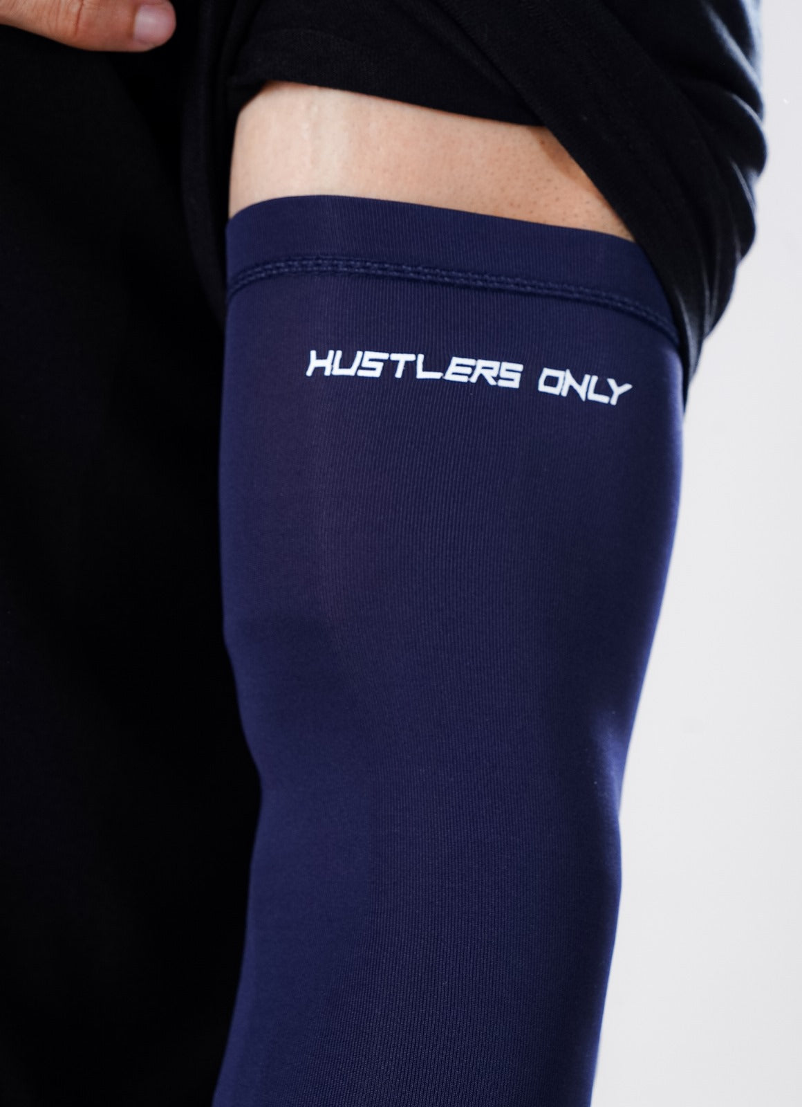 Sports Compression Arm Sleeves - Navy