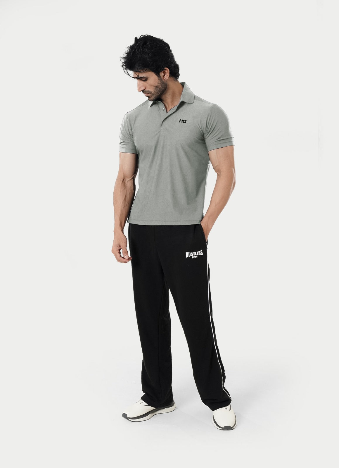 MotionFit Polo Shirt - Grey