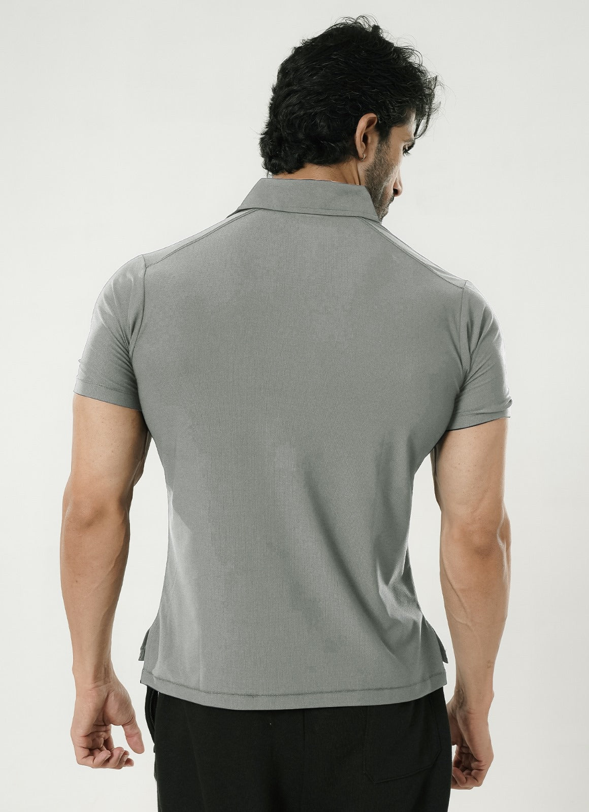 MotionFit Polo Shirt - Grey