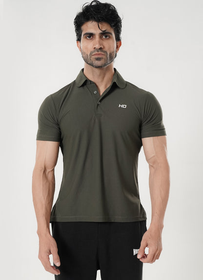 MotionFit Polo Shirt - Olive
