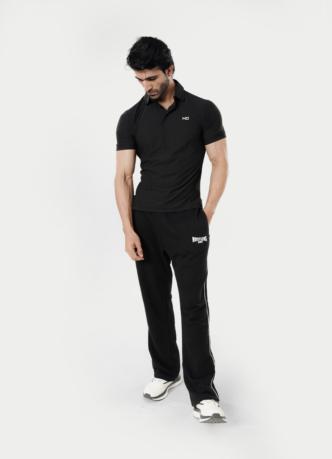 MotionFit Polo Shirt - Black