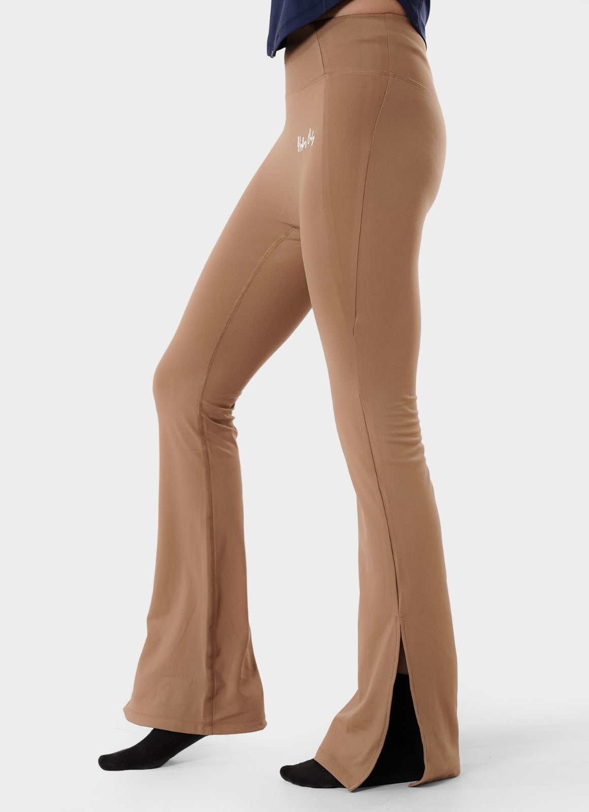 Empower Flared Leggings V2 - Coffee Brown
