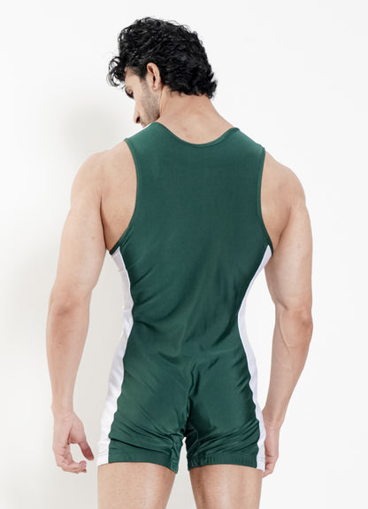 Powerlifting Singlet - Green
