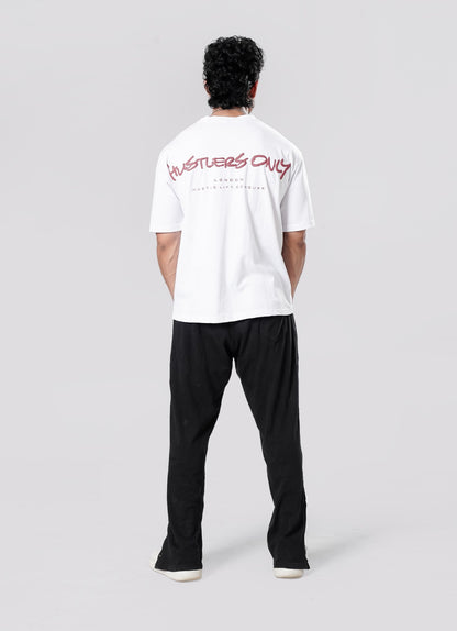 Graffiti Oversized T-Shirt - White