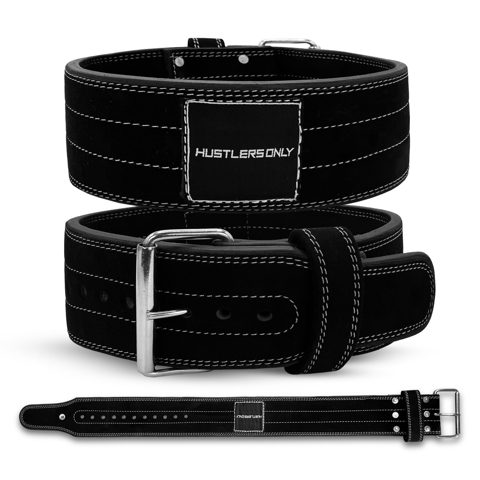 Outlaw Single Prong Belt - Suede Leather