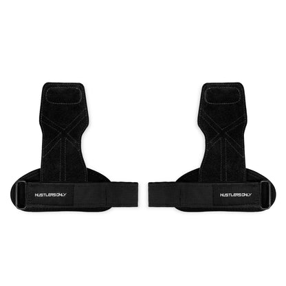 Hustlers Lifting Grips - Black