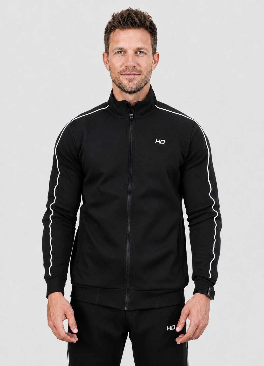 Stealth Tracksuit Zipper - Black