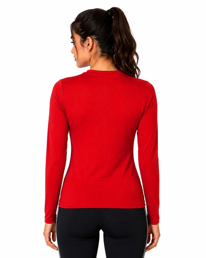 Nova Full Sleeve T-Shirt - Maroon