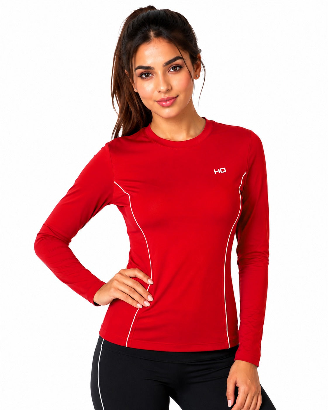 Nova Full Sleeve T-Shirt - Maroon