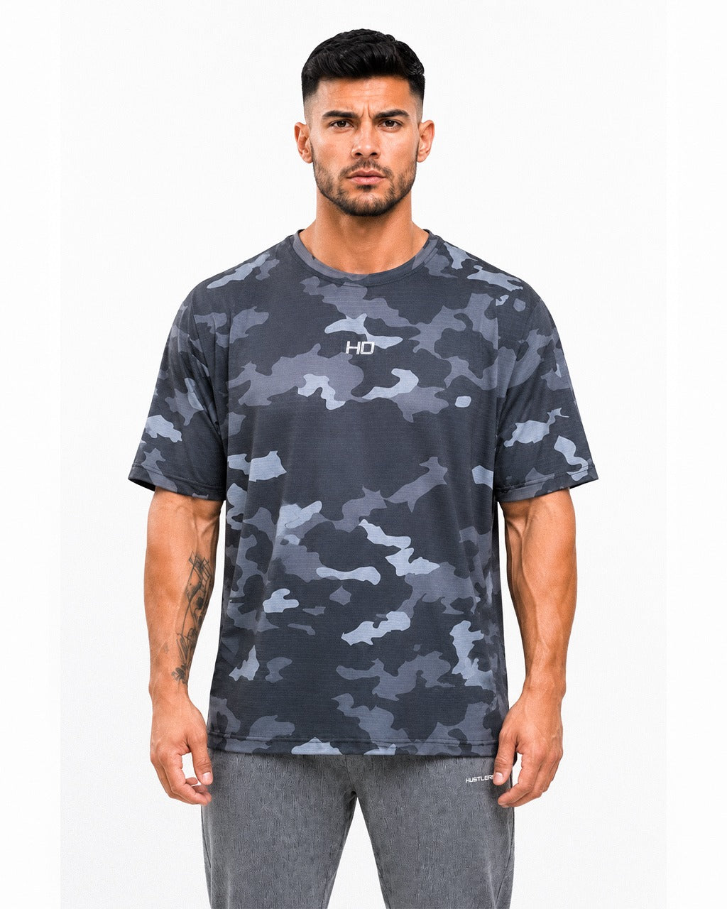 Elite T-Shirt - Black Camo
