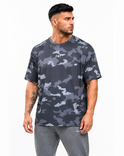 Elite T-Shirt - Black Camo