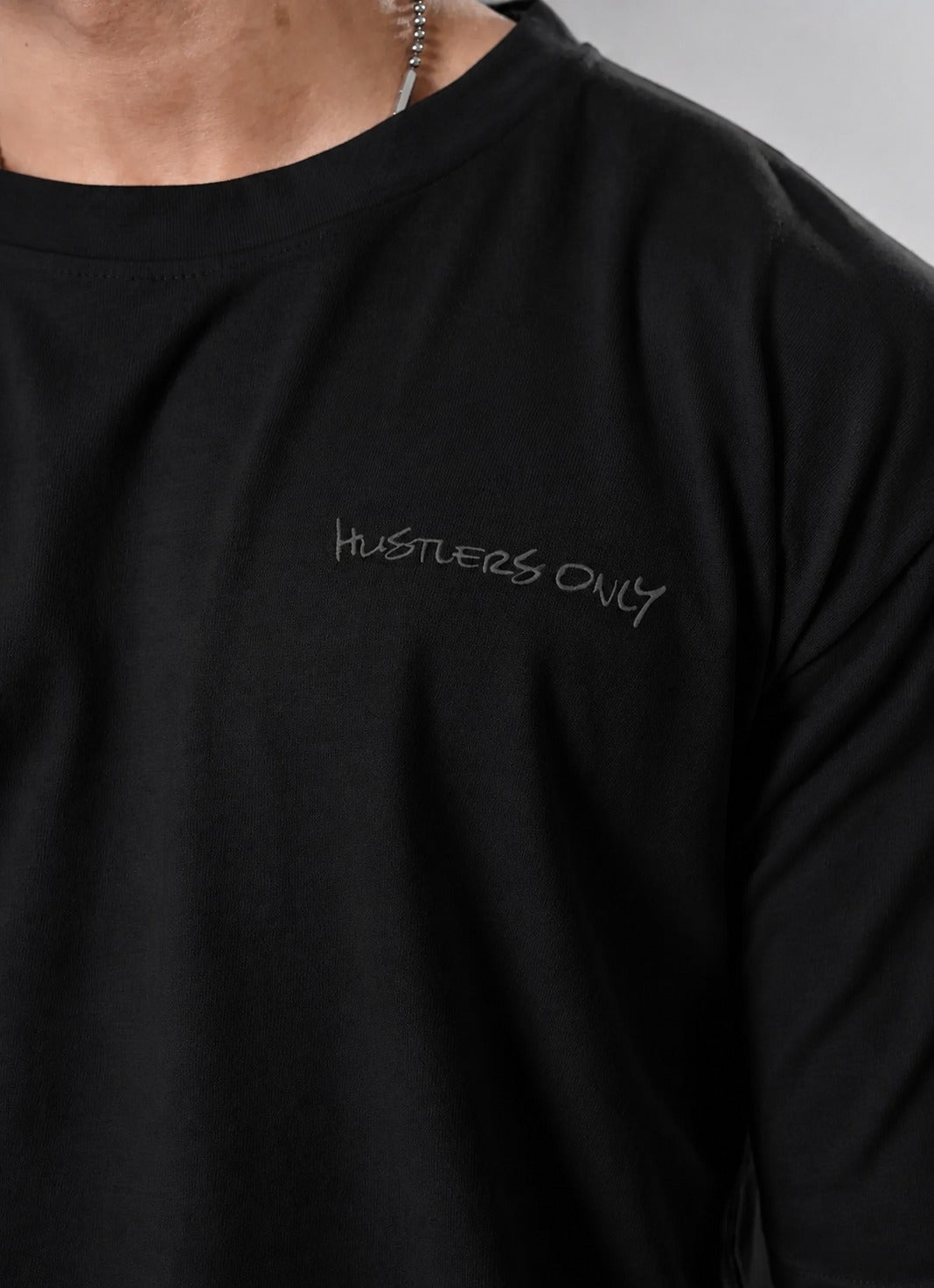 Graffiti Oversized T-Shirt - Blackout