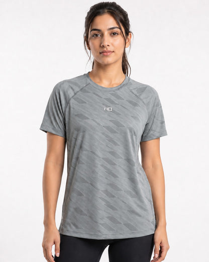 Hybrid Running T-Shirt - Grey.