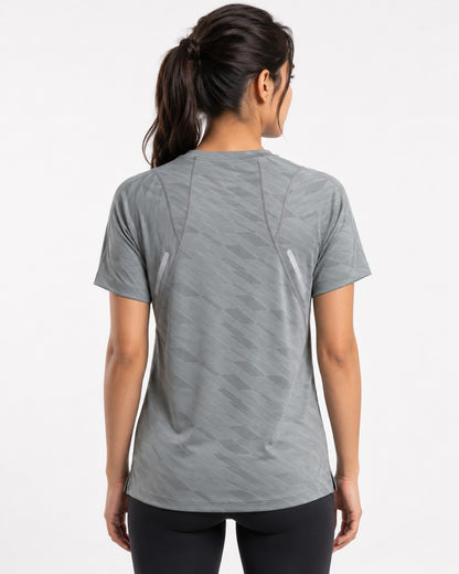 Hybrid Running T-Shirt - Grey.