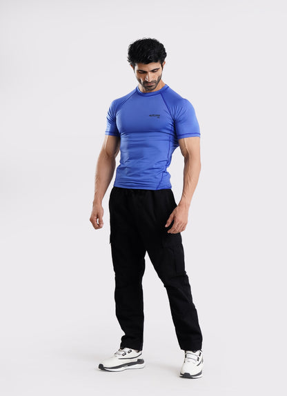 Core Compression T-Shirt-Blue