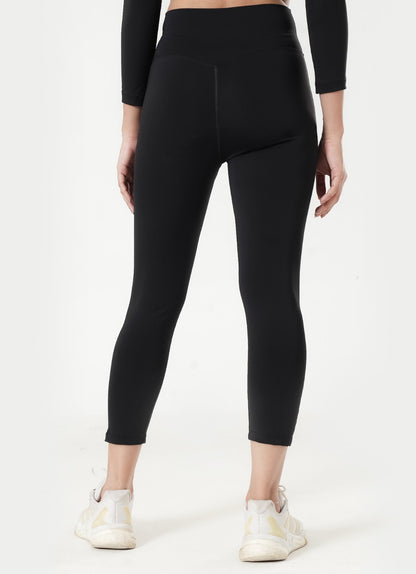 Crossover Leggings - Black