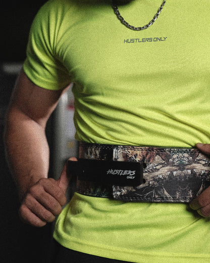 10mm Leaf Camo Lever Belt