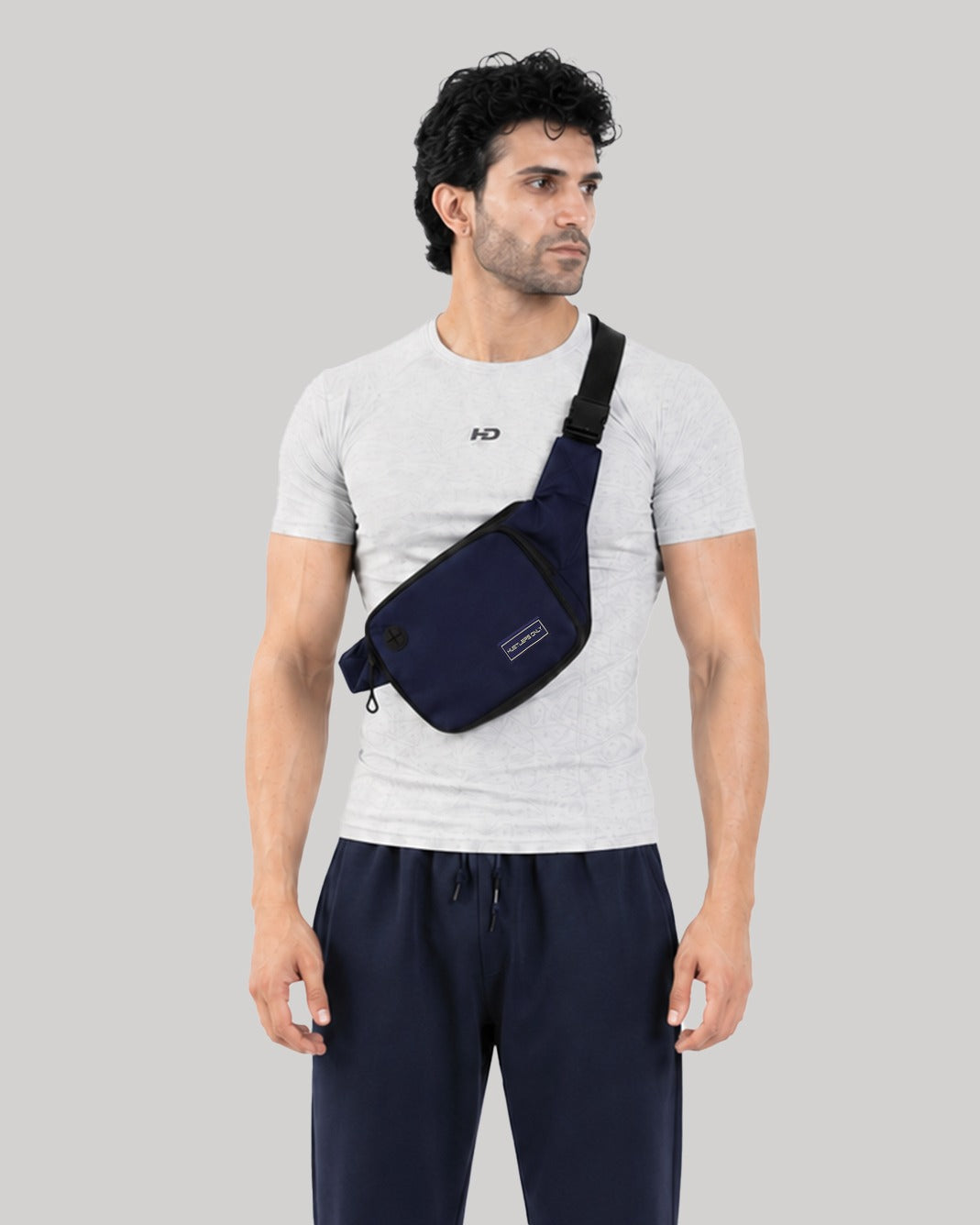 Crossbody Utility Bag - Navy