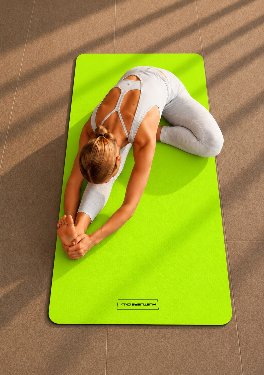 Core Yoga Mat - Fluorescent Green
