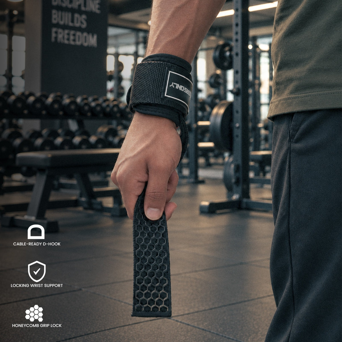 D-Cuff Lifting Straps