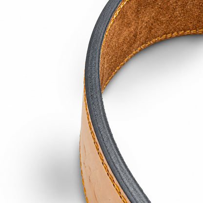 10mm Premium Weightlifting Lever Belt - Brown