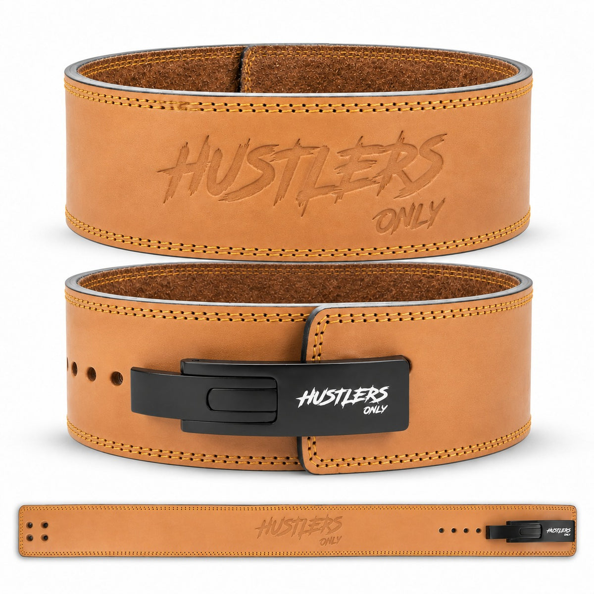 10mm Premium Weightlifting Lever Belt - Brown