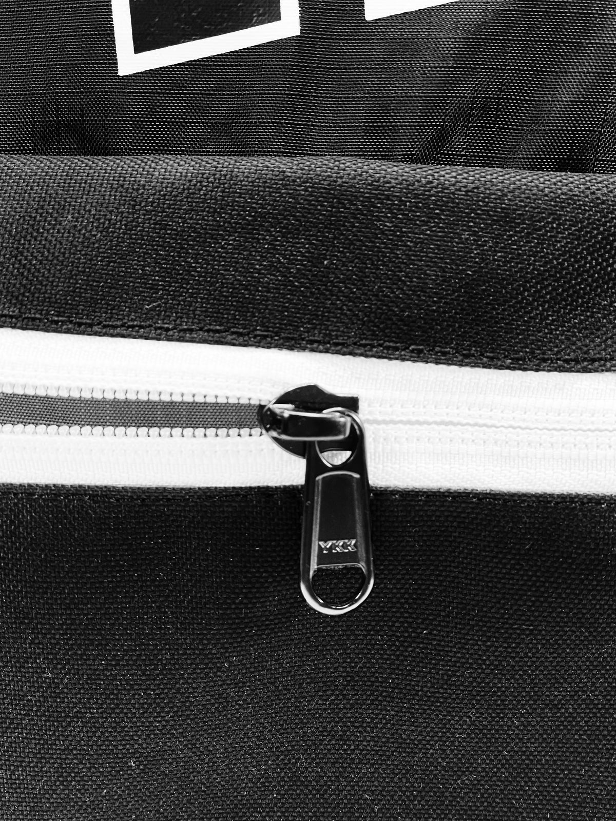 Close-up of black Cordura and Ripstop fabric on the Active Mini gym backpack