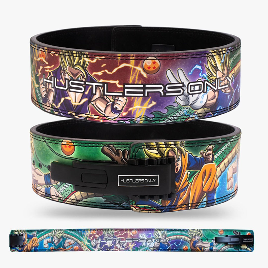 Premium Goku Weight Lifting Belt with Black Titanium Lever | Hustlers Only PK