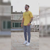 Superhero Yellow T-shirt For Men | HustlersOnlyPK