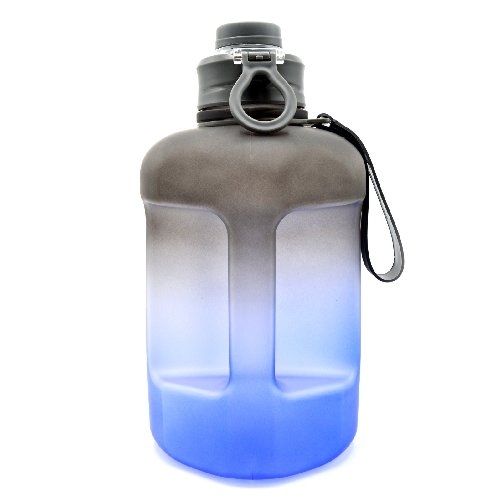 Large Reusable Black Blue Water Jug with Handle | Hustlers Only PK
