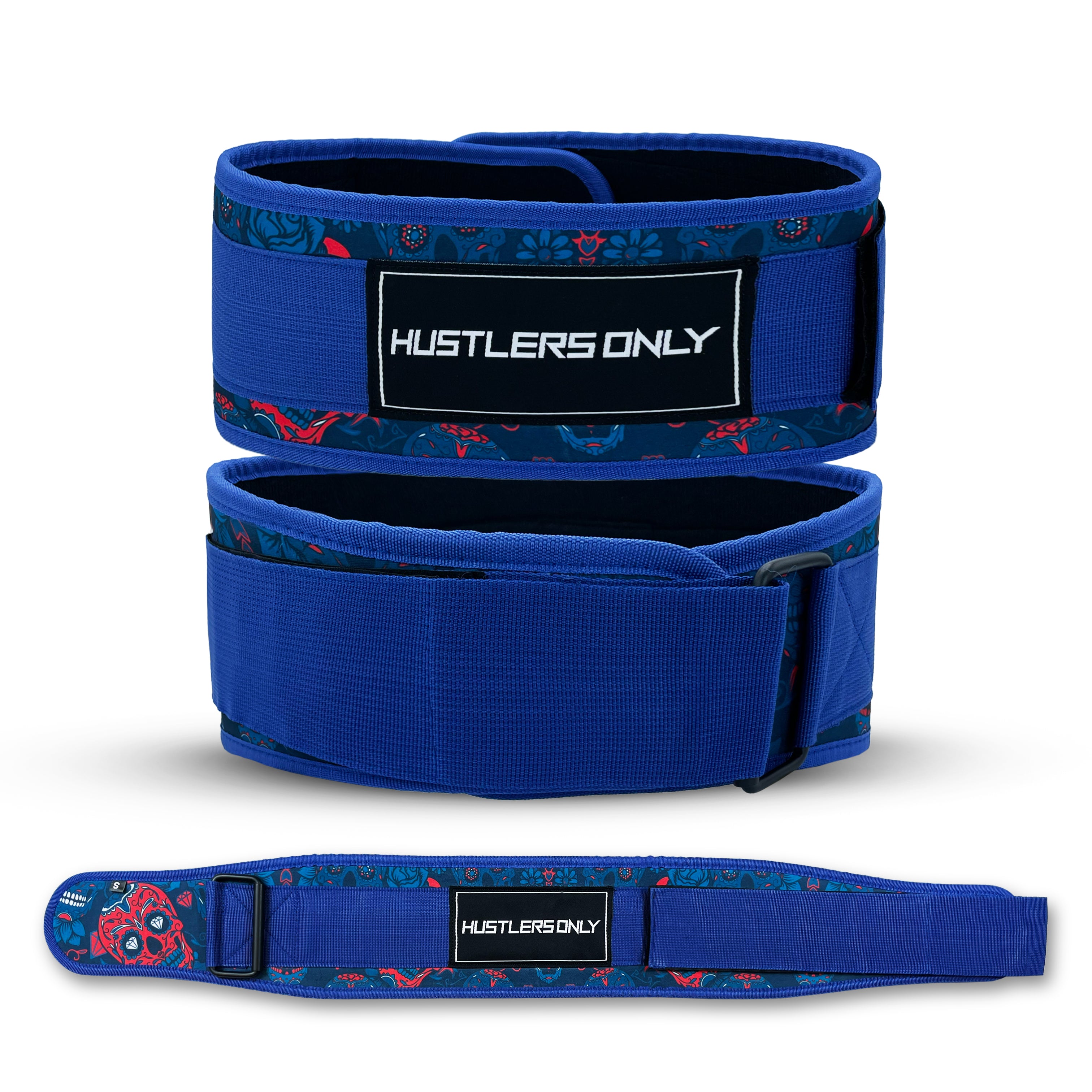 Nylon Weightlifting Belt - Royal Blue