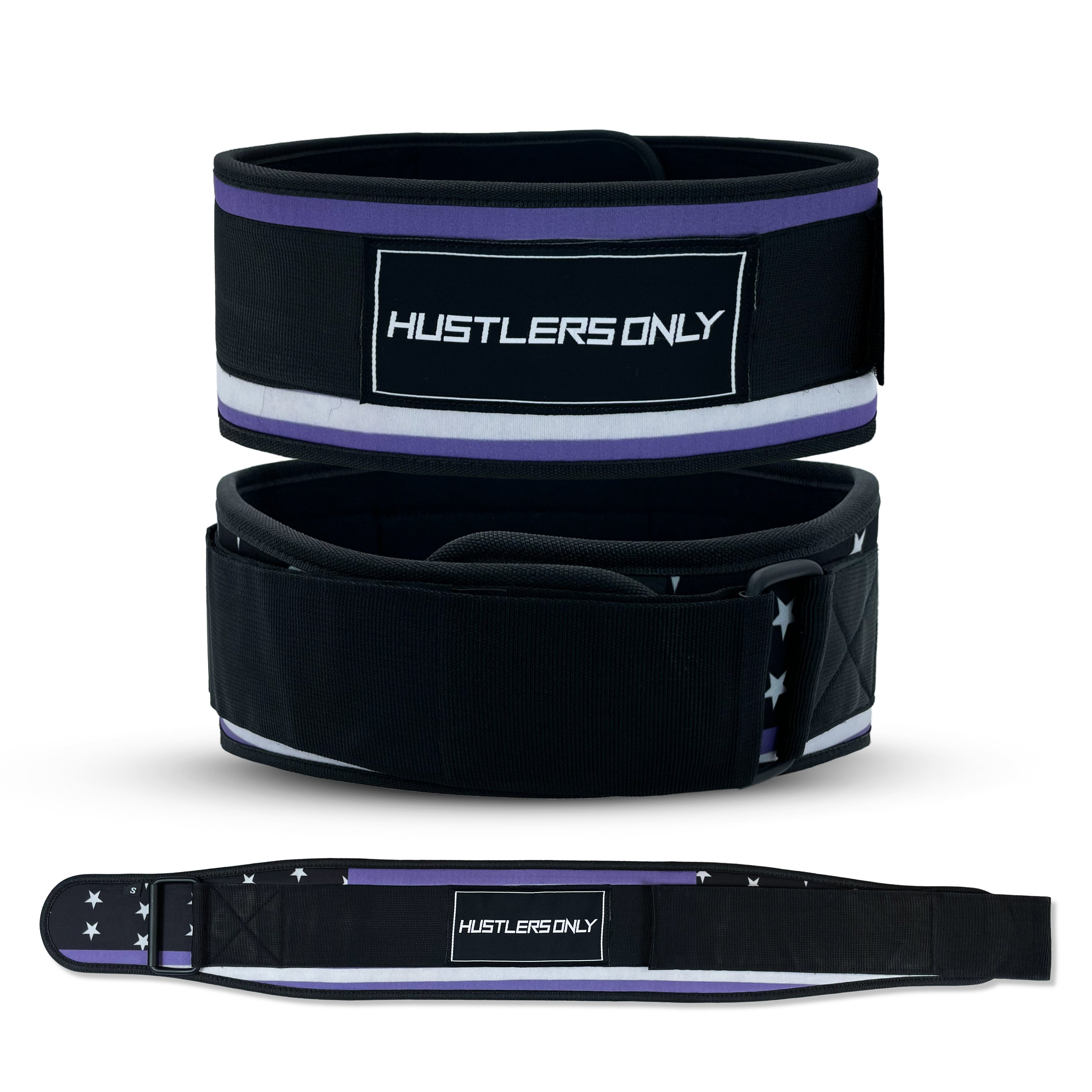 Nylon Weightlifting Belt - Violet