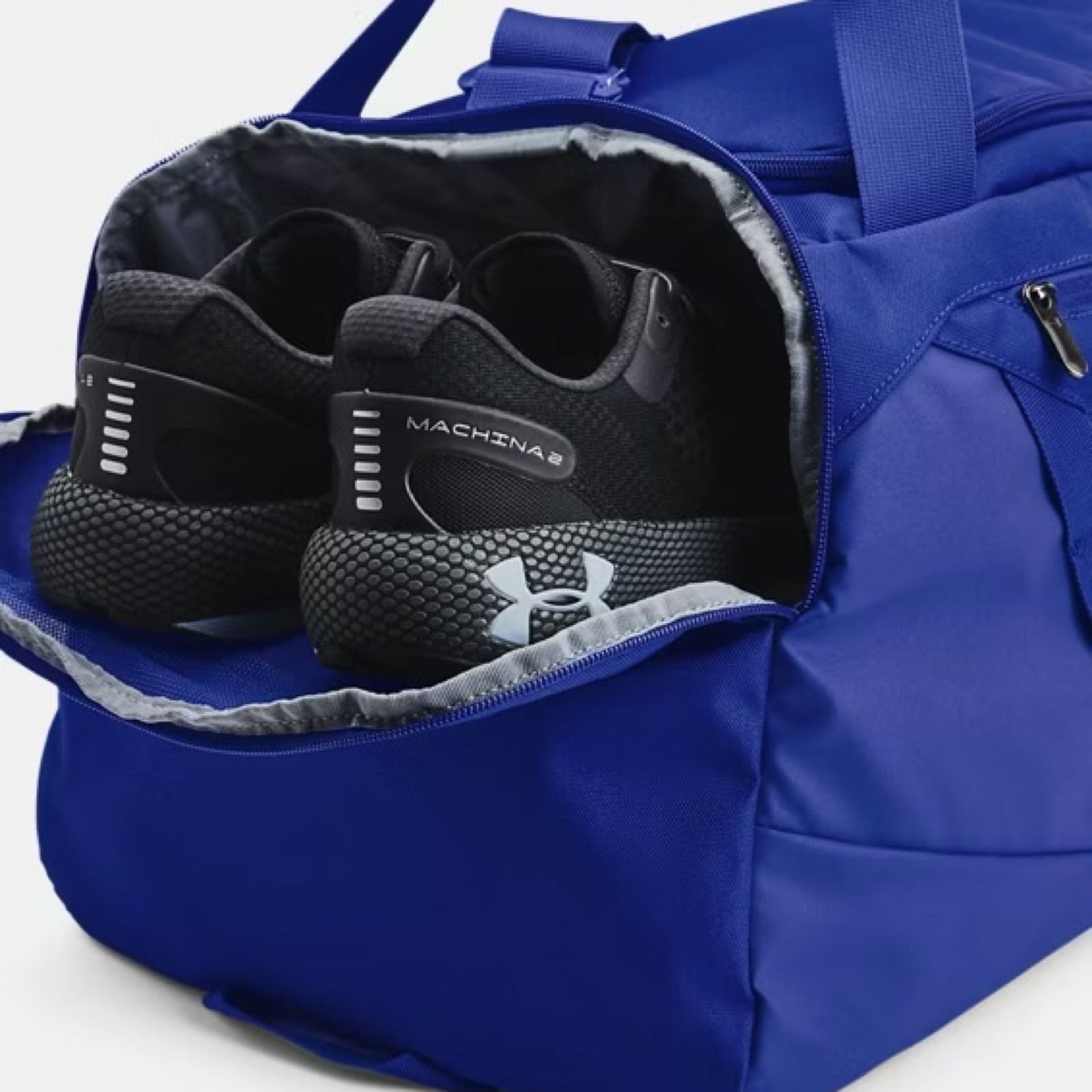 Water-repellent Blue gym bag with shoe compartment | Hustlers Only PK