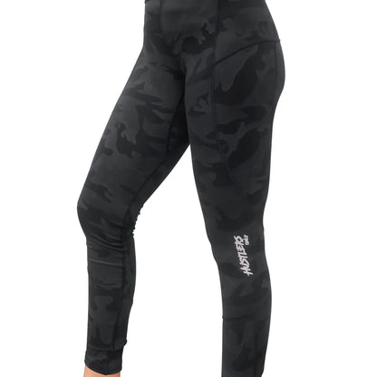 Camo Compression Leggings for Gym | HustlersOnlyPK