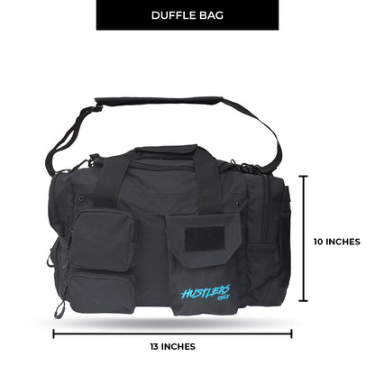 Black Duffel Bag For Men | HustlersOnlyPK