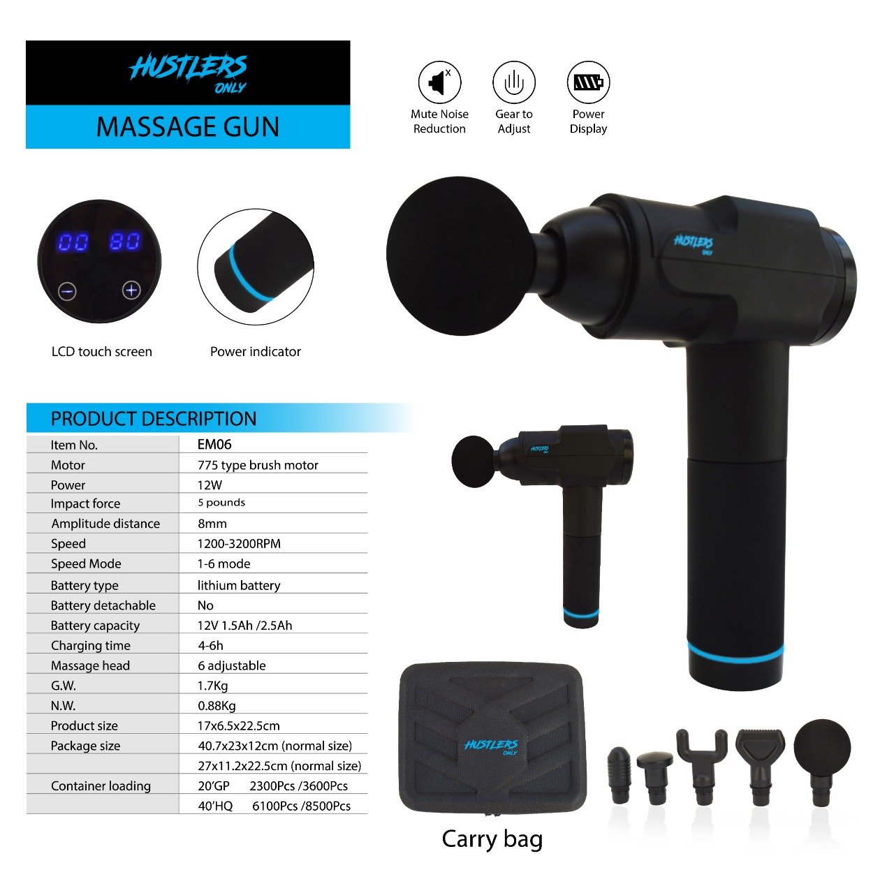 massage gun vibrator | HustlersOnlyPK