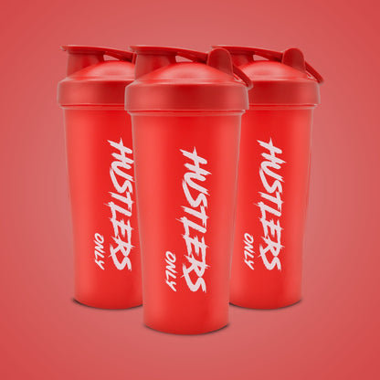 Red Shaker Bottle For Workout  | HustlersOnlyPK