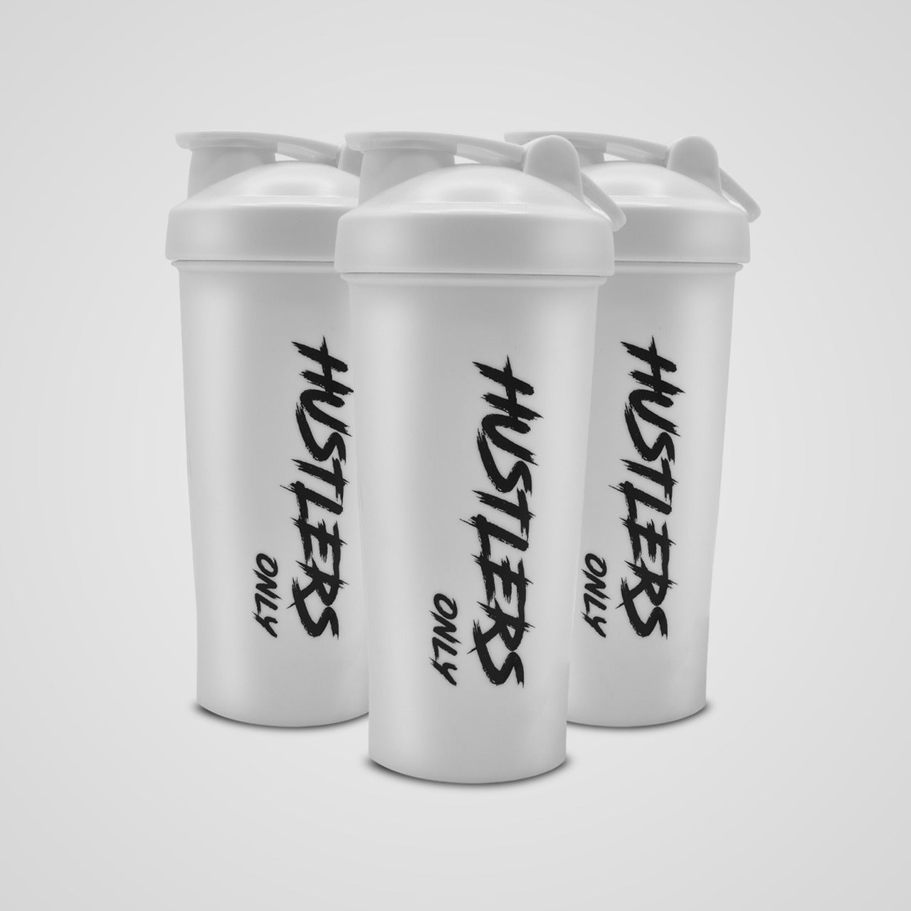 White Shaker Bottle For Gym | HustlersOnlyPK