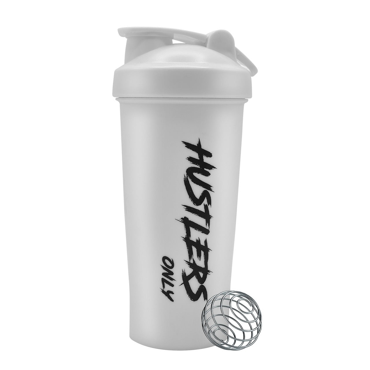 White Shaker Bottle | HustlersOnlyPK