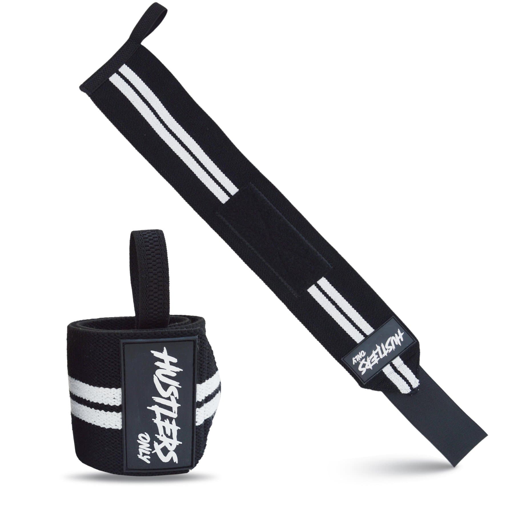 White Stripes Wrist Wraps For Gym | HustlersOnlyPK