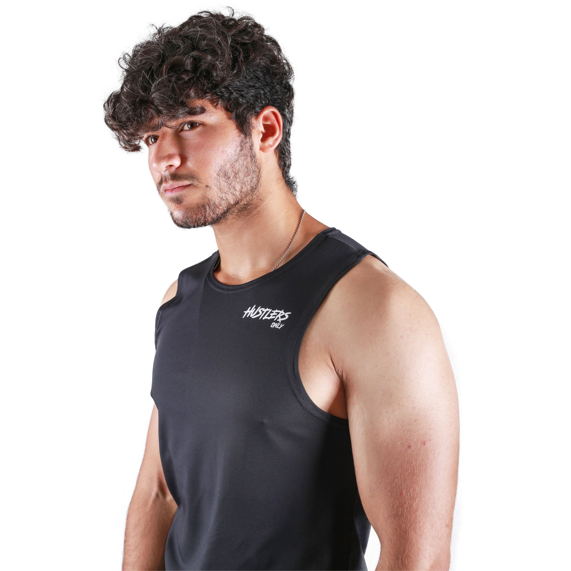 Black Men's Arrival Tank | HustlersOnlyPk